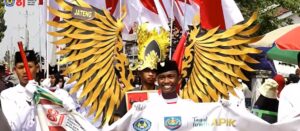 KARNAVAL HUT RI KE-81, SMPN 1 PAGERBARANG RAIH JUARA 2